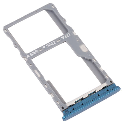 For TCL 20 SE Original SIM Card Tray + SIM / Micro SD Card Tray(Green)