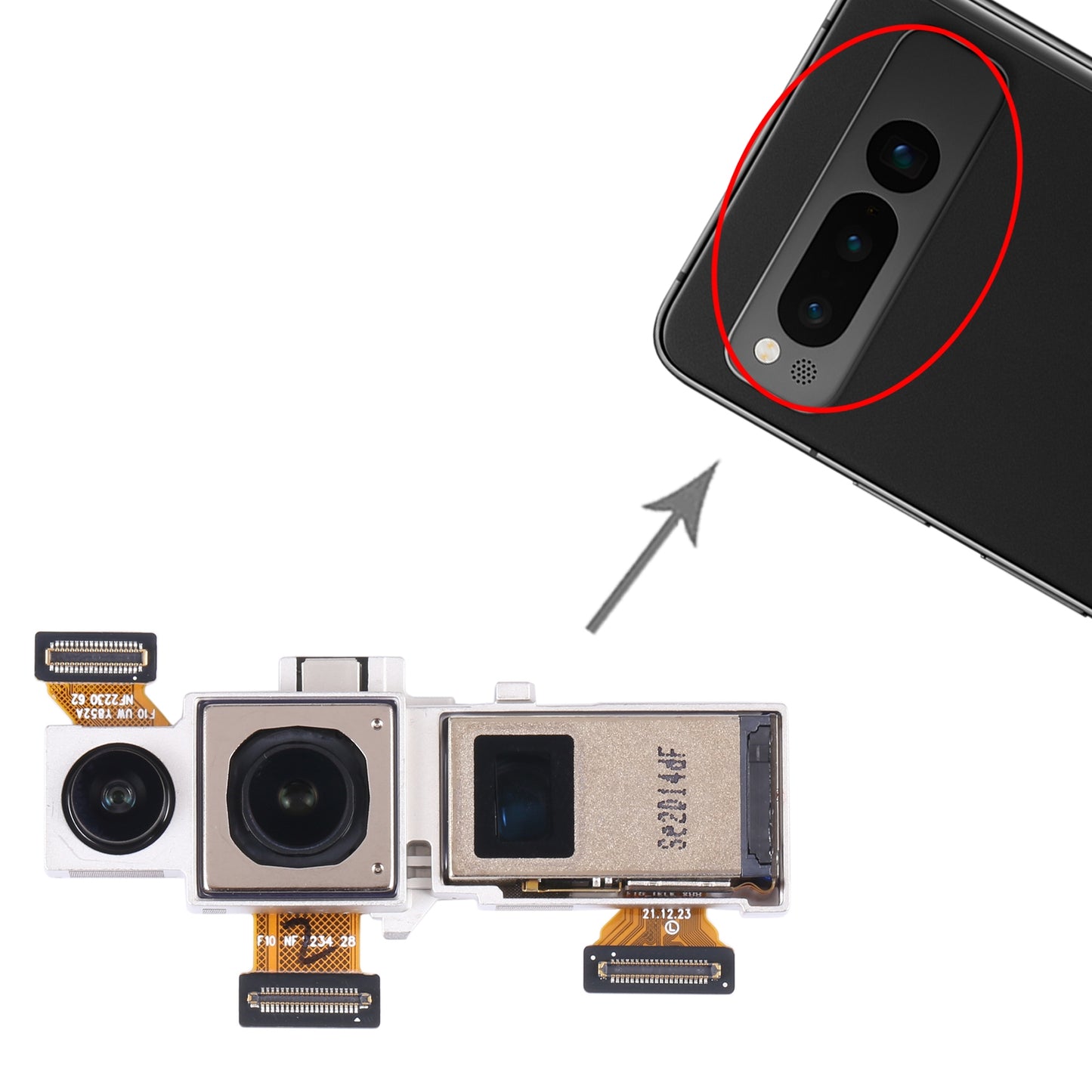 For Google Pixel Fold Original Back Facing Camera