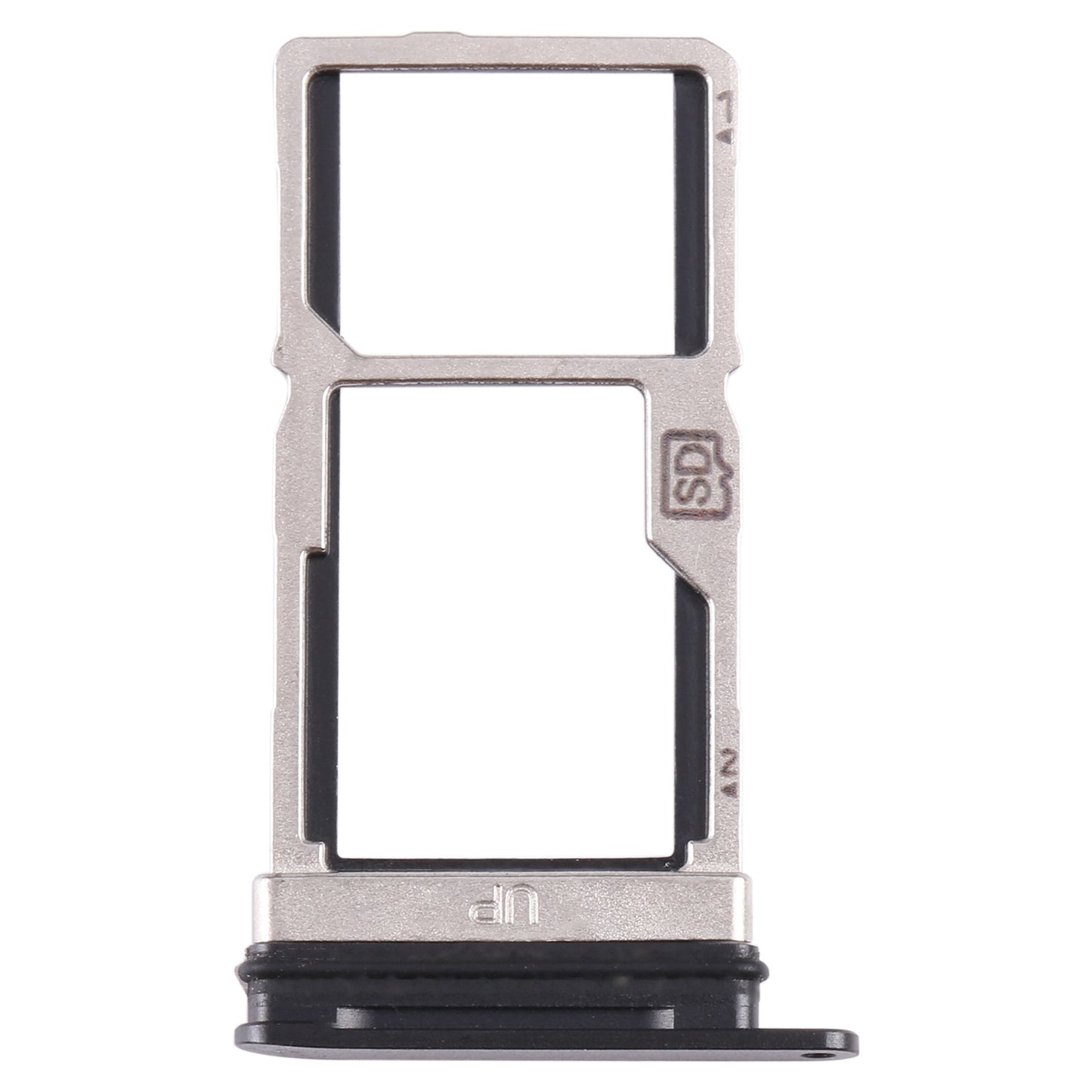 For Nokia XR20 Original SIM Card Tray + SIM / Micro SD Card Tray (Black)