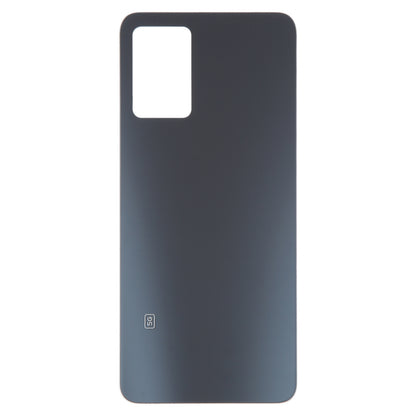 For Xiaomi Redmi Note 11 Pro+ 5G India Glass Battery Back Cover(Black)