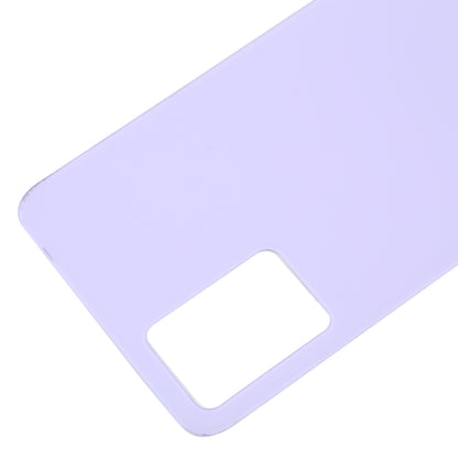 For Xiaomi Redmi Note 11 Pro+ 5G India Glass Battery Back Cover(Purple)