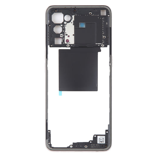 For OPPO Reno5 5G Original Middle Frame Bezel Plate (Gold)