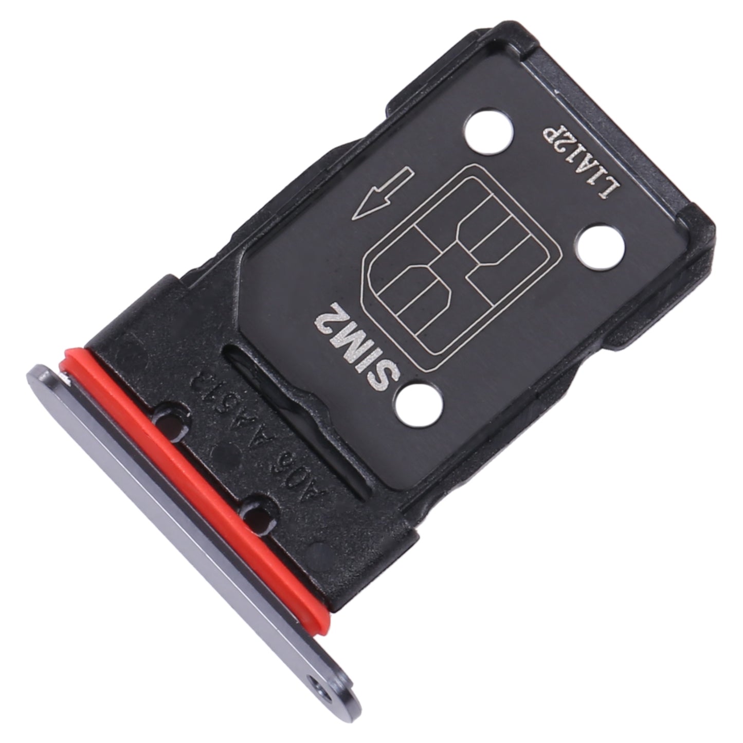 For OnePlus 11 Original SIM Card Tray + SIM Card Tray (Black)