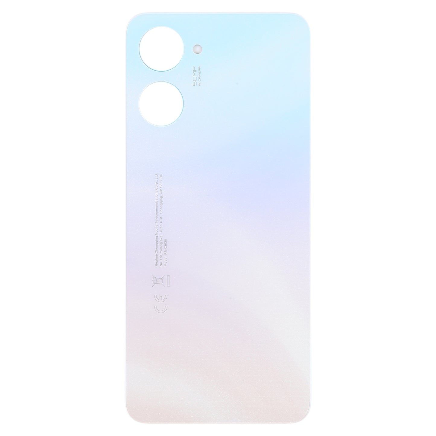 For Realme 10 Original Battery Back Cover(White)