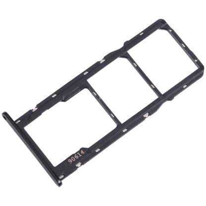 For Motorola Moto G7 Play SIM Card Tray + SIM Card Tray + Micro SD Card Tray (Black)