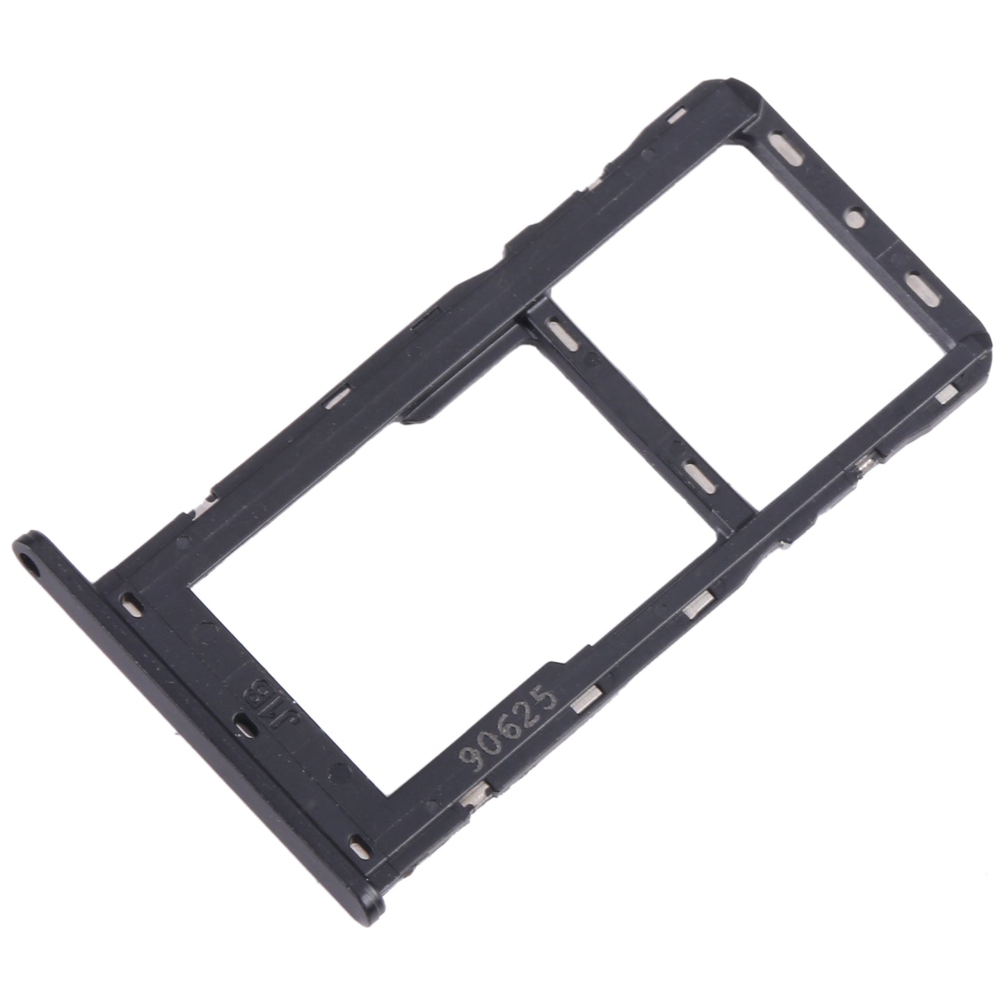 For Motorola Moto G7 Power US Version SIM Card Tray + Micro SD Card Tray (Black)