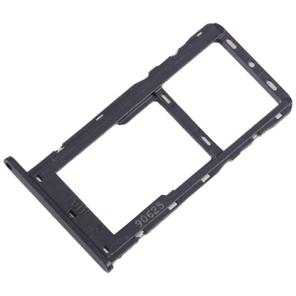 For Motorola Moto G7 Power US Version SIM Card Tray + Micro SD Card Tray (Black)