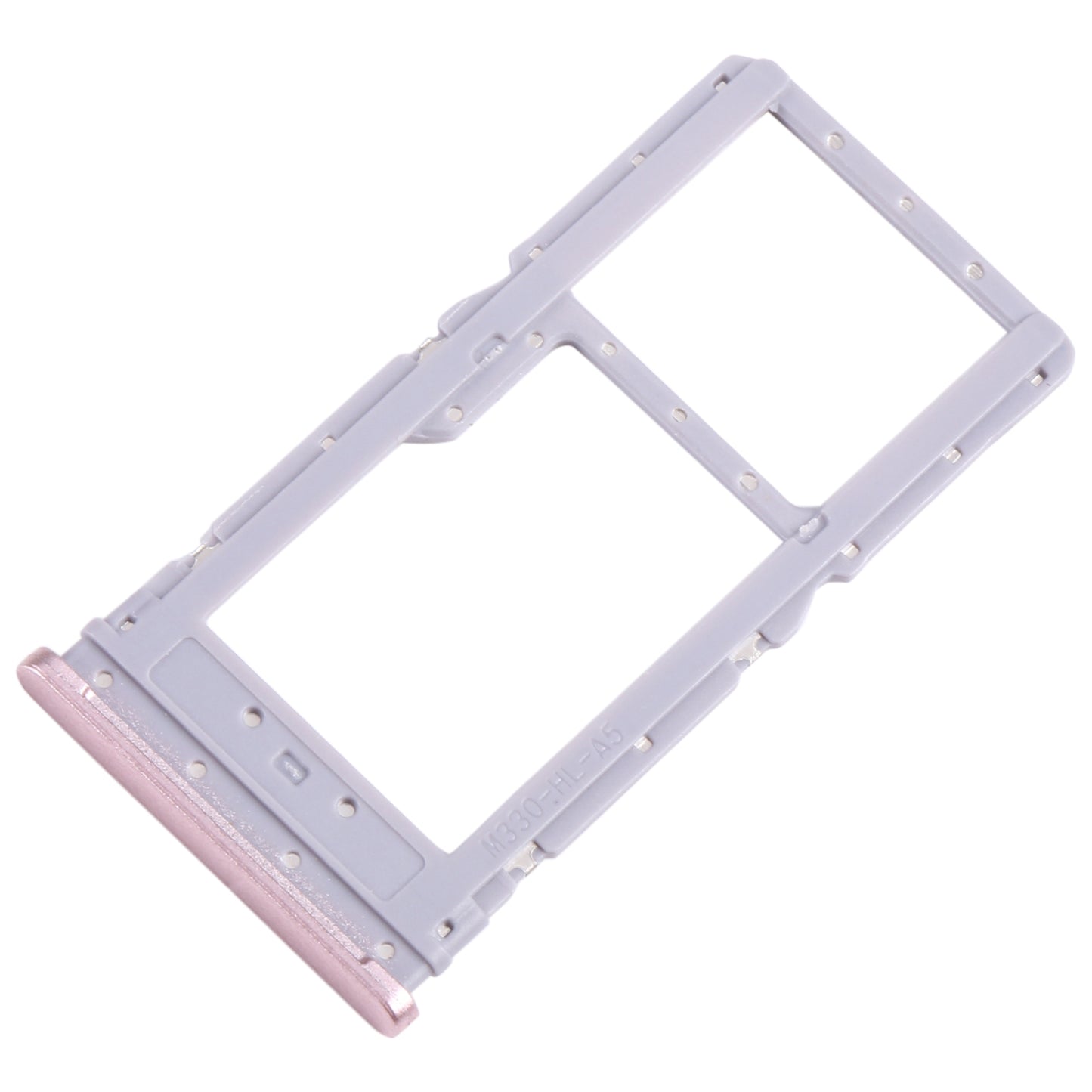 For Motorola Moto G Stylus 2022 SIM Card Tray + Micro SD Card Tray (Gold)