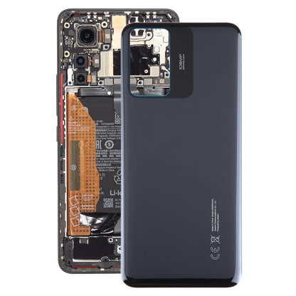 For Xiaomi Redmi Note 12S Original Battery Back Cover(Black)