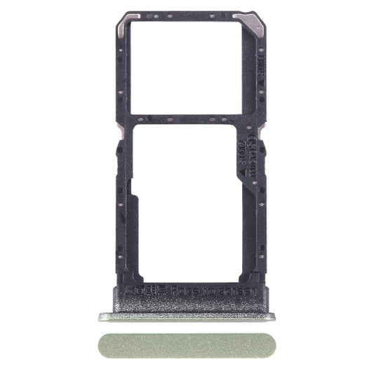 For OnePlus Nord CE 3 Lite 5G CPH2467 CPH2465 SIM Card Tray + Micro SD Card Tray (Green)