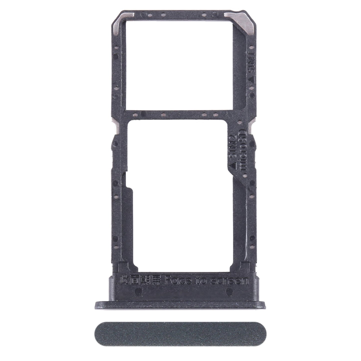 For OnePlus Nord CE 3 Lite 5G CPH2467 CPH2465 SIM Card Tray + Micro SD Card Tray (Grey)