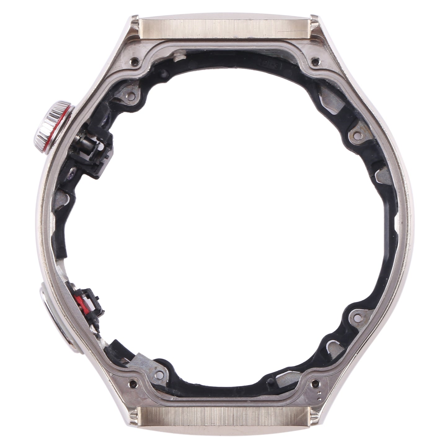 Original LCD Screen Frame Bezel Plate For Huawei Watch 4 Pro (Silver)