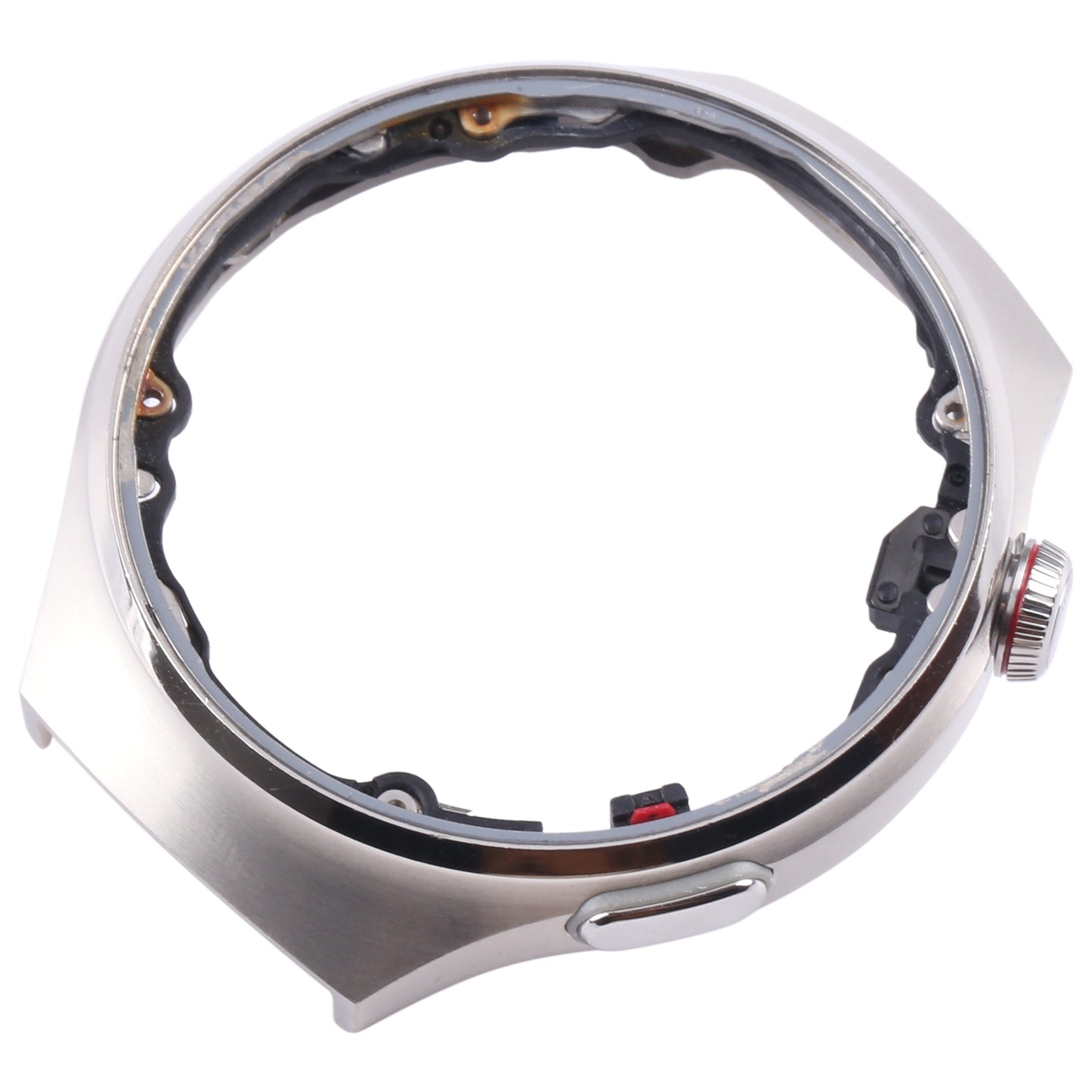 Original LCD Screen Frame Bezel Plate For Huawei Watch 4 Pro (Silver)