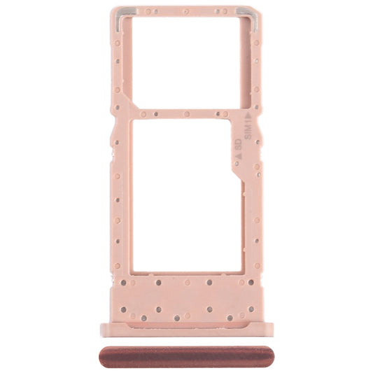 For Nokia X10 Original SIM + SIM / Micro SD Card Tray (Gold)