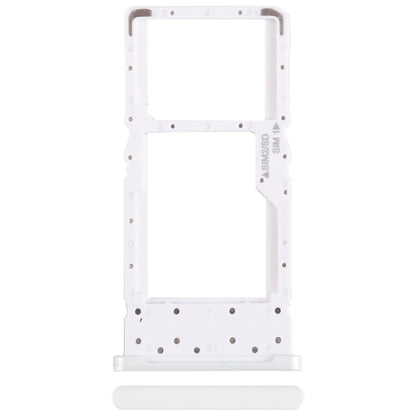 For Nokia X10 Original SIM + SIM / Micro SD Card Tray (White)
