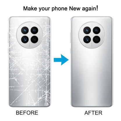 For Huawei Mate 50 Battery Back Cover(Purple)
