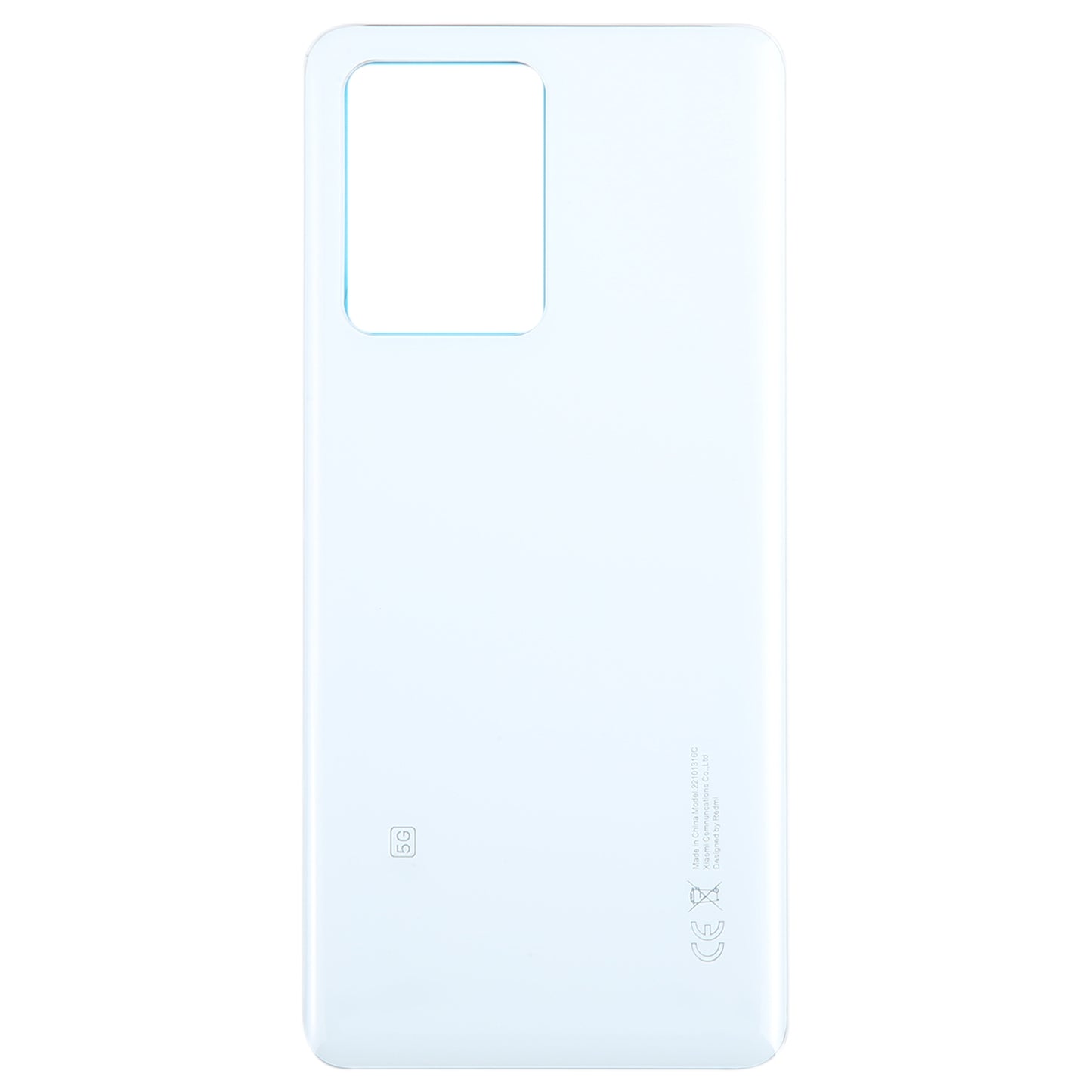 For Xiaomi Redmi Note 12 Pro+ OEM Glass Material Battery Back Cover(White)