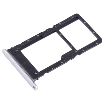 For Huawei Enjoy 30 Plus SIM + SIM / Micro SD Card Tray (Silver)