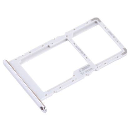 For Huawei Maimang 11 SIM + SIM / Micro SD Card Tray (Silver)