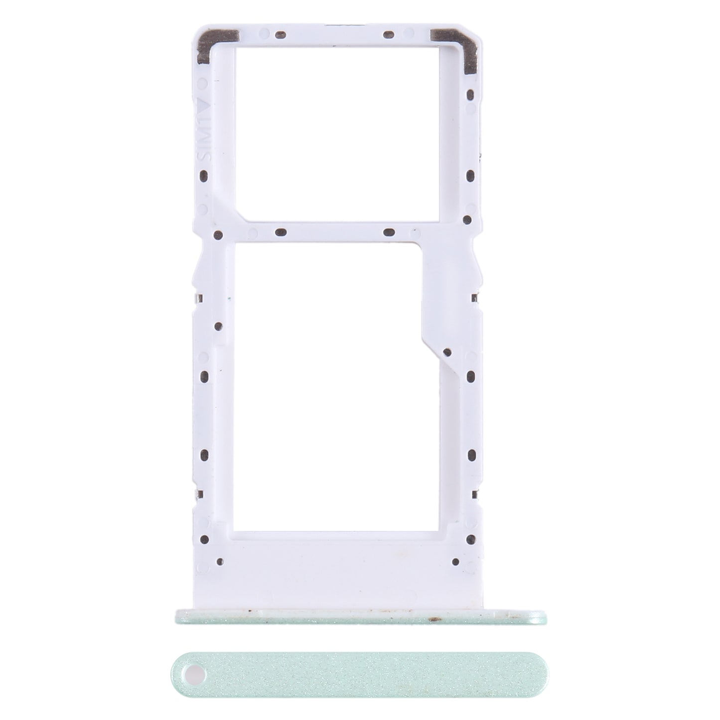 For Huawei Enjoy 50Z SIM + SIM / Micro SD Card Tray (Green)