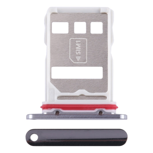 For Huawei Mate 50E SIM + NM Card Tray (Black)