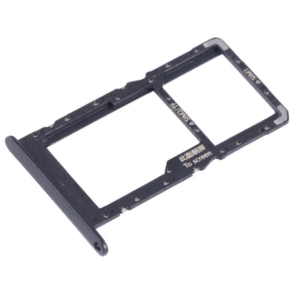 For Huawei Enjoy 50 SIM + SIM / Micro SD Card Tray (Black)