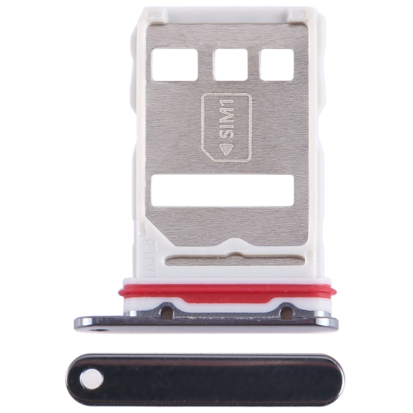 For Huawei Mate 50 Pro SIM Card Tray (Black)