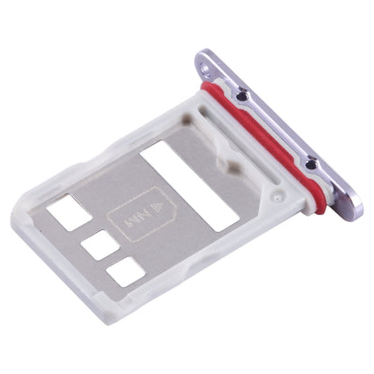 For Huawei Mate 50 SIM + NM Card Tray (Purple)