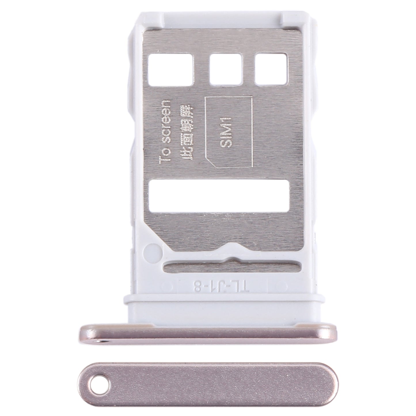 For Honor 70 SIM + SIM Card Tray (Gold)