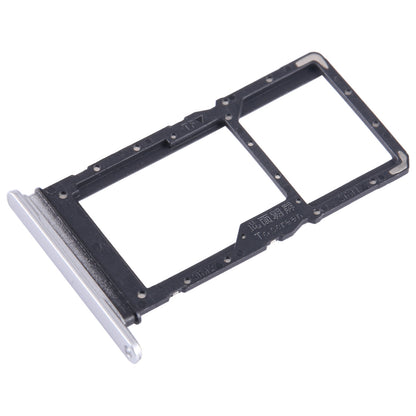 For Honor Play 30 SIM + SIM / Micro SD Card Tray (Silver)