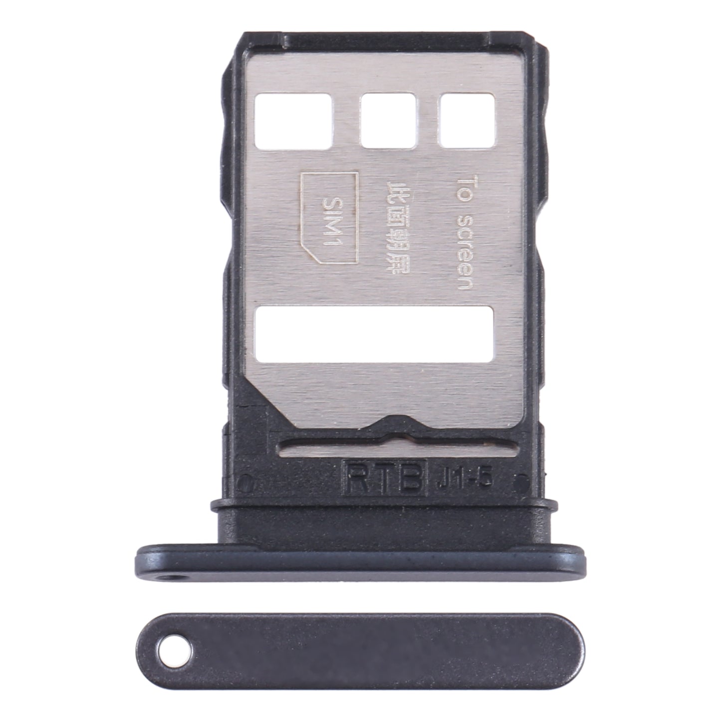 For Honor 70 Pro SIM + SIM Card Tray (Black)