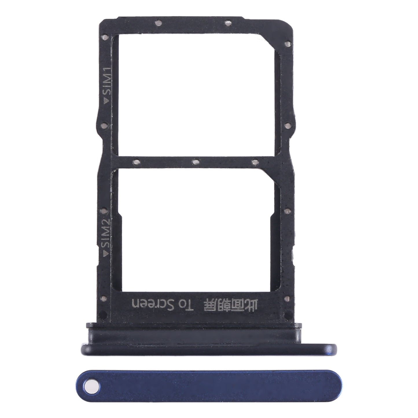 For Honor Play 20 Pro SIM + SIM Card Tray (Blue)