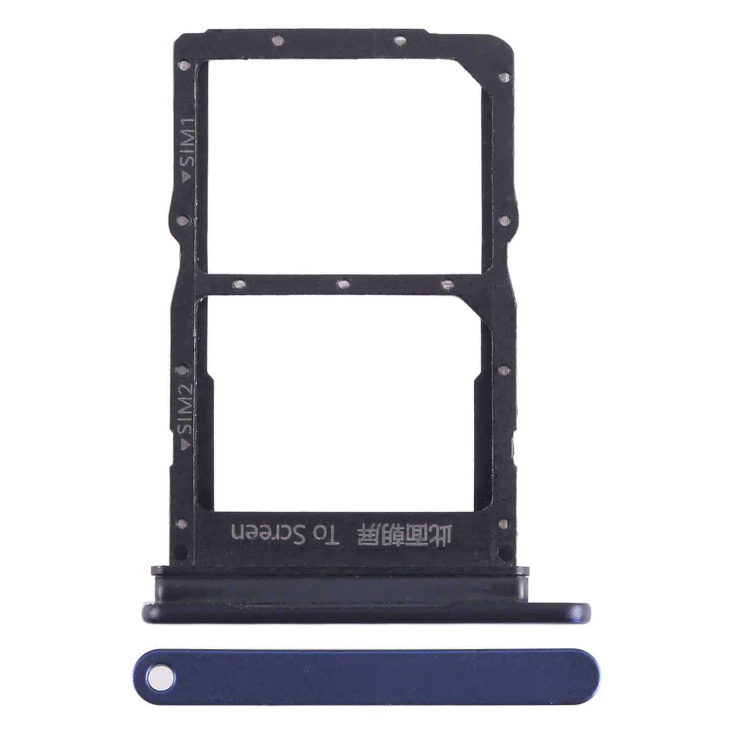 For Honor Play 20 Pro SIM + SIM Card Tray (Blue)