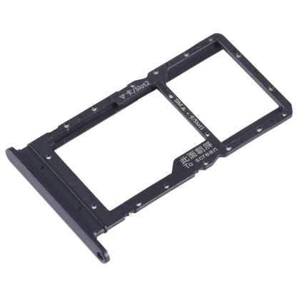For Honor Play 20A SIM + SIM / Micro SD Card Tray (Black)
