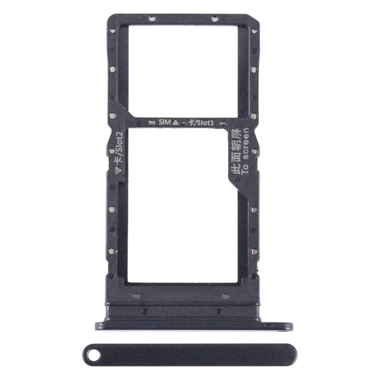 For Honor Play 20A SIM + SIM / Micro SD Card Tray (Black)