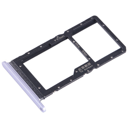 For Honor Play 20A SIM + SIM / Micro SD Card Tray (Purple)