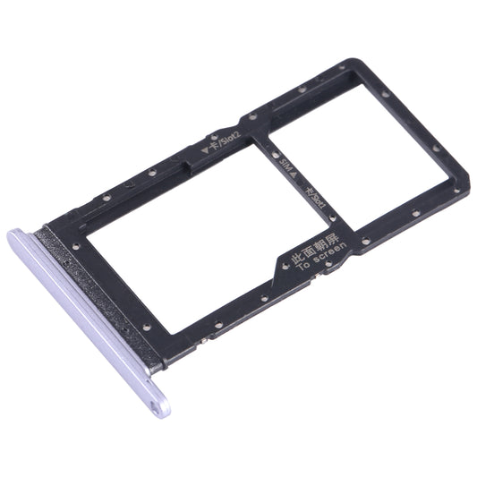 For Honor Play 20A SIM + SIM / Micro SD Card Tray (Purple)