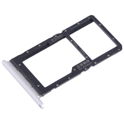 For Honor Play 20A SIM + SIM / Micro SD Card Tray (Silver)