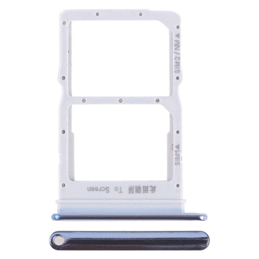 For Honor X10 Pro SIM + SIM / NM Card Tray (Silver)