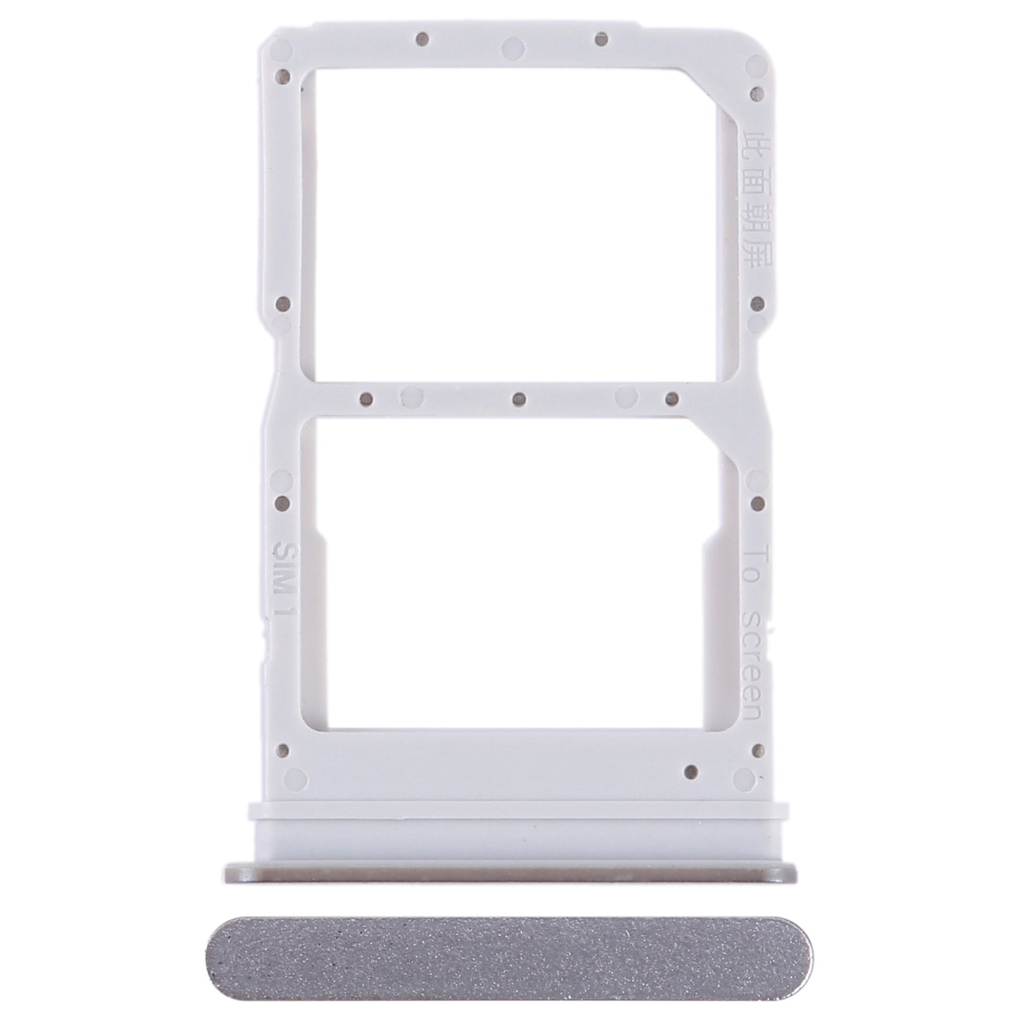 For Honor 90 Lite SIM + SIM Card Tray (Silver)