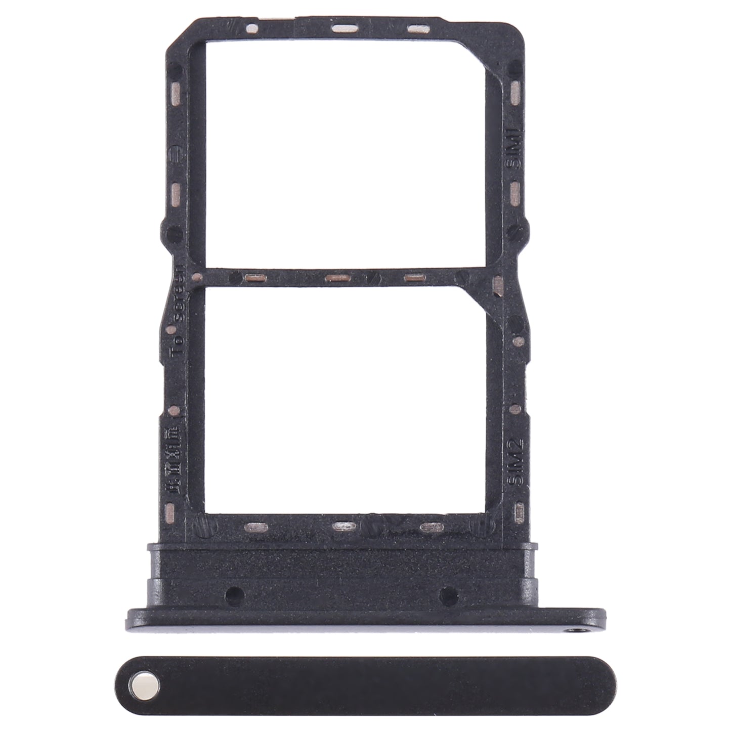 For Honor Play7T SIM + SIM Card Tray (Black)