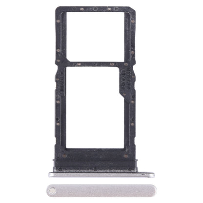 For Honor X7a SIM + SIM / Micro SD Card Tray (Silver)