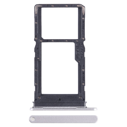 For Honor X6 SIM + SIM / Micro SD Card Tray (Silver)