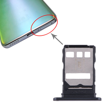 For Honor X9 SIM Card Tray (Black)