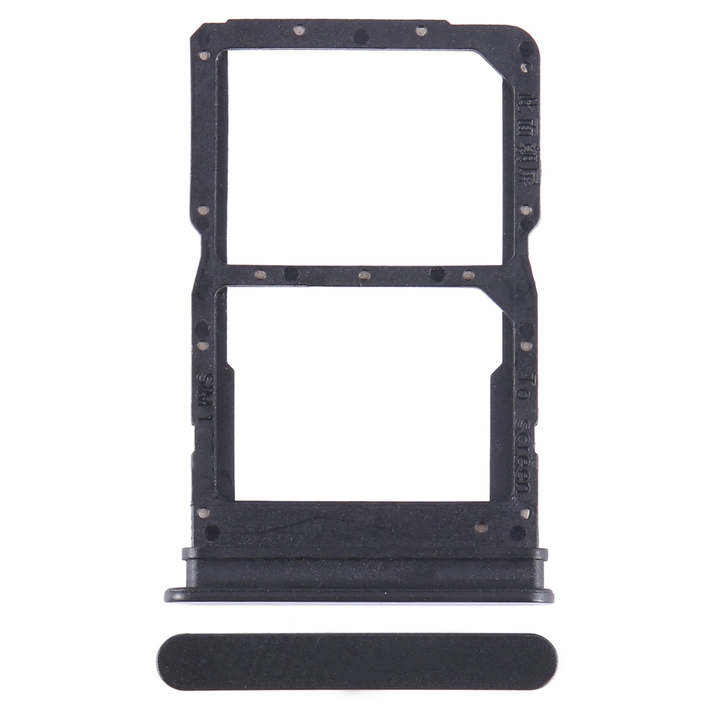 For Honor X40i SIM + SIM Card Tray (Black)