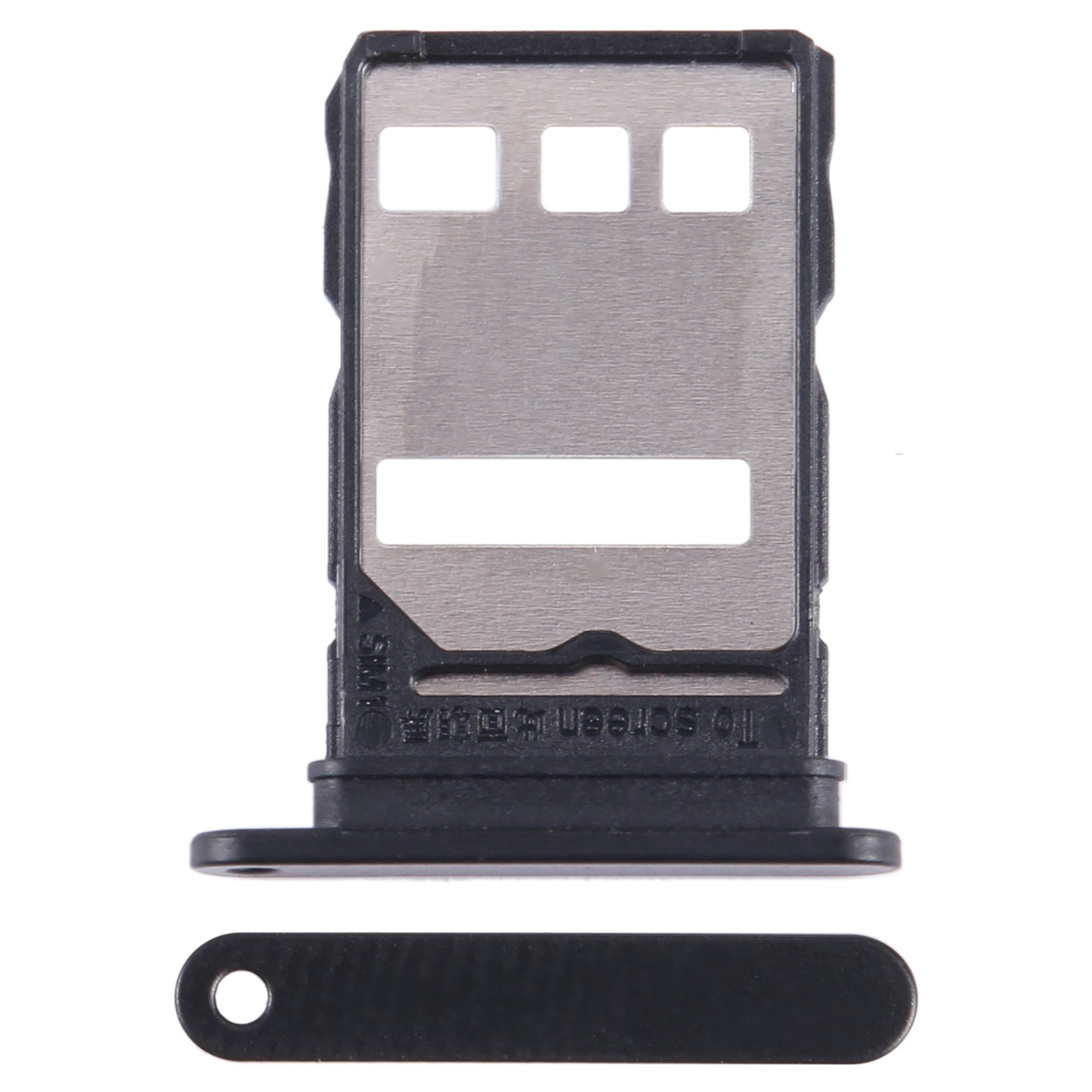 For Honor Play 50 Plus SIM Card Tray (Black)