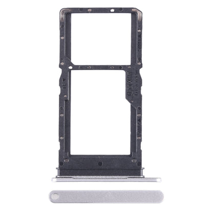 For Honor X5 SIM + SIM / Micro SD Card Tray (Silver)