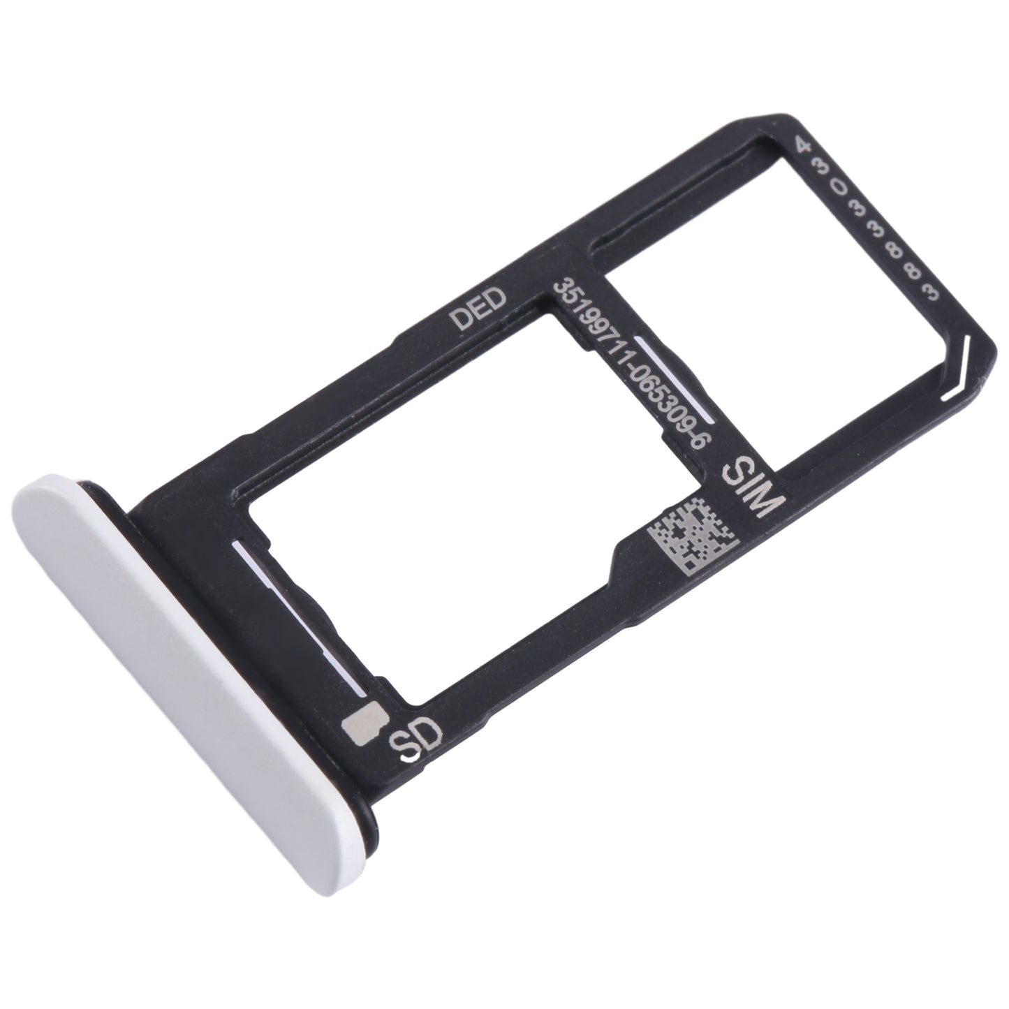 For Sony Xperia 10 II Original SIM + Micro SD Card Tray (White)