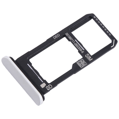 For Sony Xperia 10 II Original SIM + Micro SD Card Tray (White)