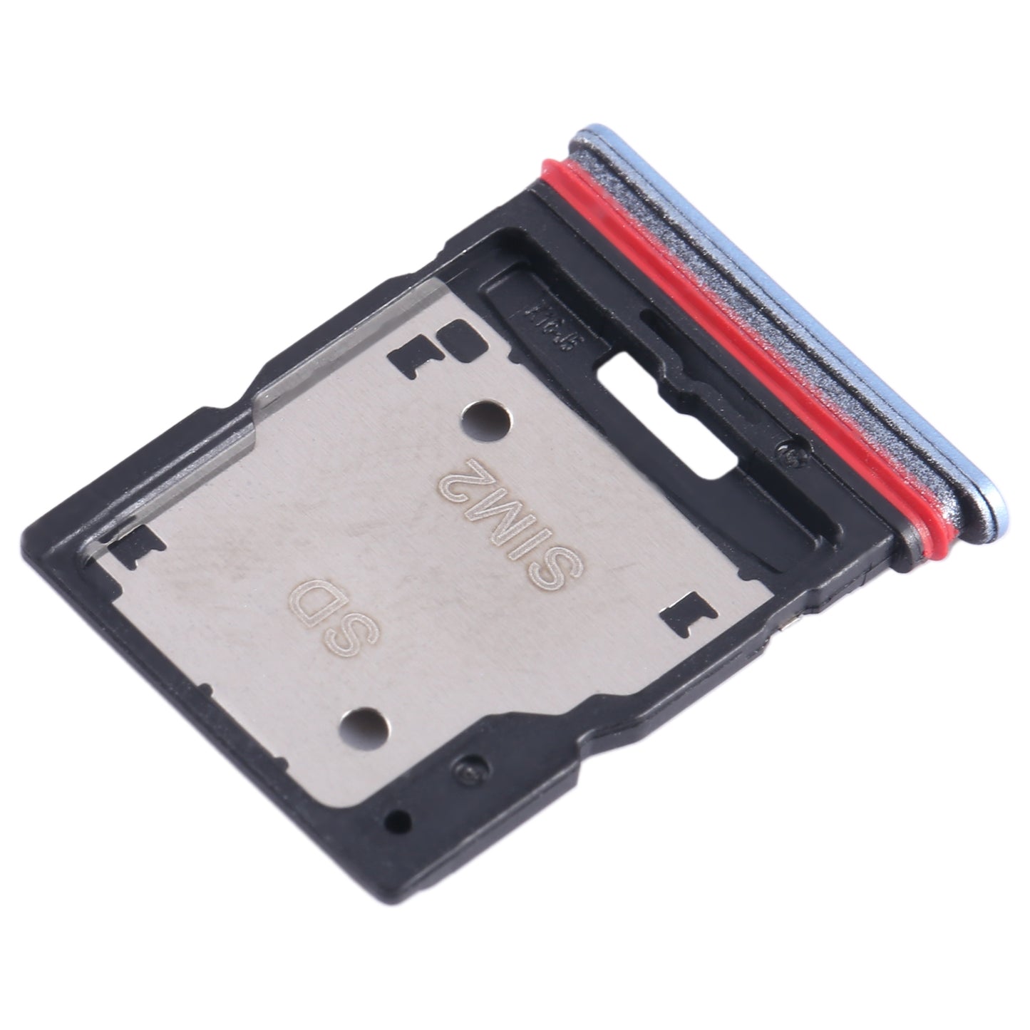 For Xiaomi Poco X4 GT SIM Card Tray + SIM Card Tray / Micro SD Card Tray (Blue)